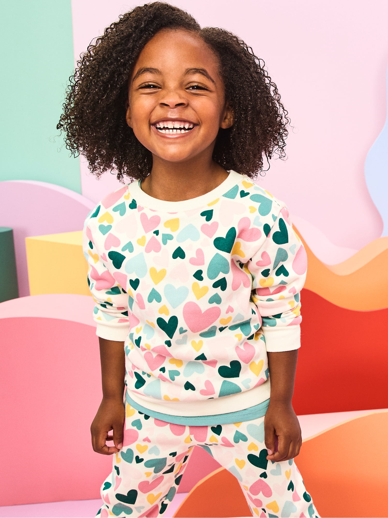 Garanimals Baby & Toddler Girl Outfit Set, 2-Piece Fleece, Sizes 0-6T
