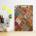 thumbnail image 6 of Durable Folder,12*9 in Suitable for Teachers Durable Portable Folder, Teaching Supplies, Suitable for Teachers and College Students' Learning Supplies Moroccan Wedding Carpet, 6 of 9