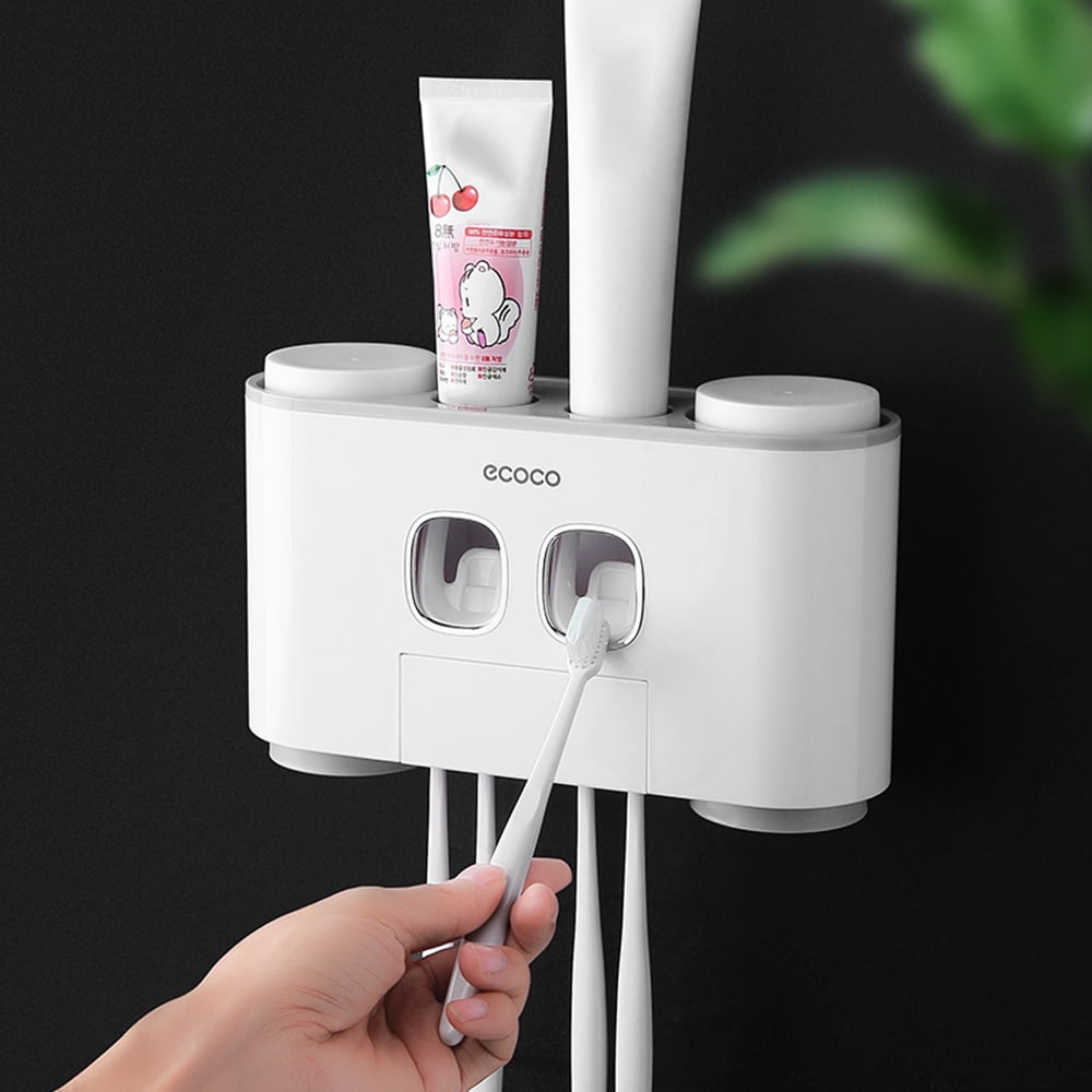  Toothpaste Dispenser Wall Mounted and 2 Pack