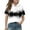White, variant on CCRFTGI Polo Shirts for Children Girls 7-8 School Uniform Print Shirt Athletic Tennis Button Down Collared Polo Casual Short Sleeve 2026 Summer T-Shirts Dark Gray 9-10 Years