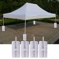 thumbnail image 2 of Tent Weight Bag Windproof Double Cylinders Zipper Sturdy Sandbag Tent Weights Leg for Pop Up, 2 of 10