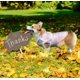 thumbnail image 2 of Chaqueta impermeable de invierno para perros, chaleco abrigado y cortavientos para perros, traje de nieve con orificio para arnés para perros y gatos pequeños, medianos y grandes (rosa, talla S)., 2 of 5