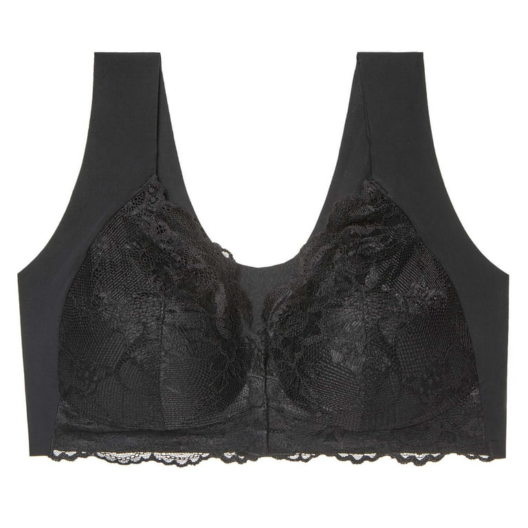 Buy Non-Padded Non-Wired T-Shirt Bra in Black -Cotton Rich Online