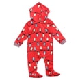 thumbnail image 4 of Aunavey Family Matching Christmas Pajamas Set Sleepwear Jumpsuit Hoodie with Hood for Family, 4 of 5