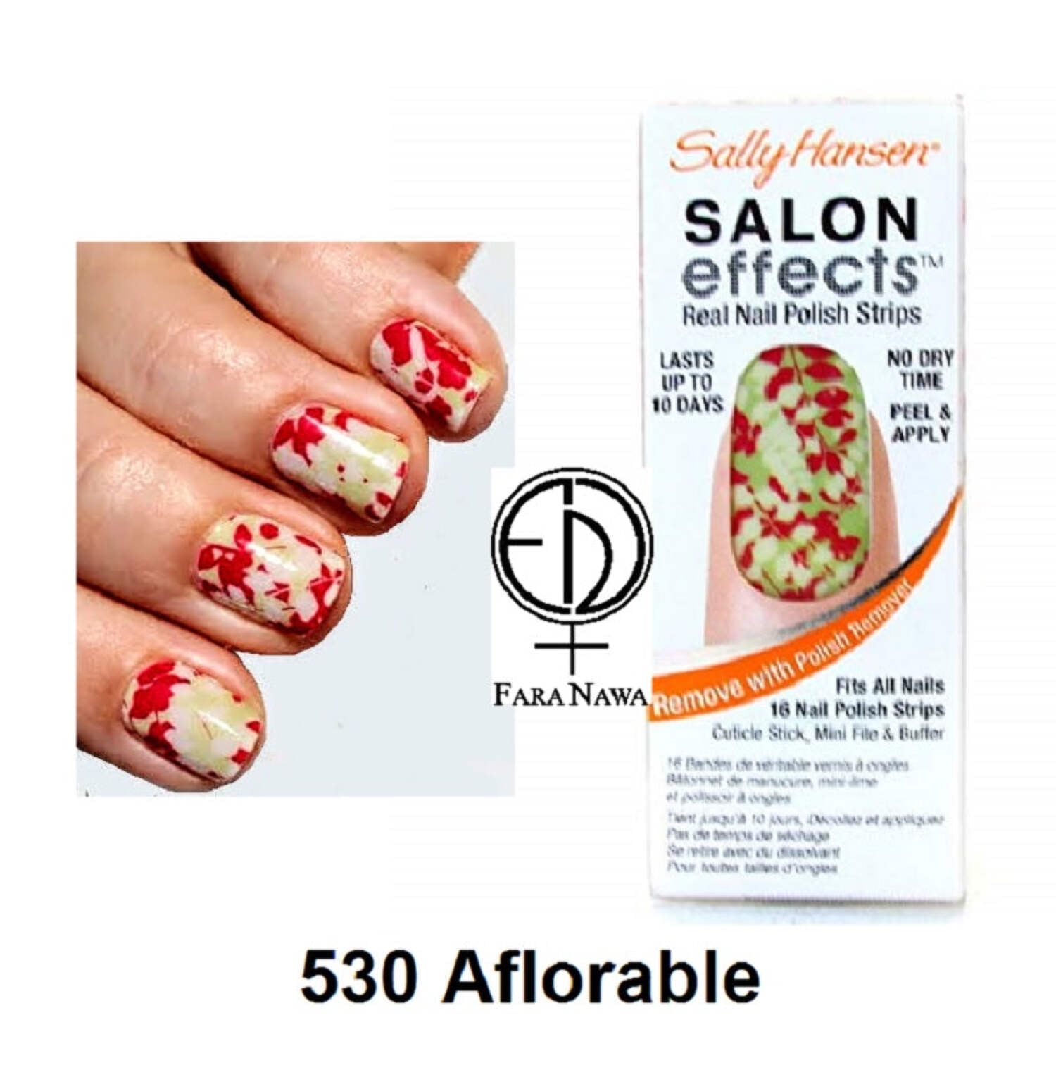 Sally Hansen Salon Effects Real Nail Polish Strips 240 Check It