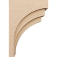thumbnail image 3 of 12"W x 24"D x 36"H Classic Rockford Rough Cedar Woodgrain TimberThane Corbel, Primed Tan, 3 of 6