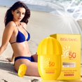 thumbnail image 5 of Protector solar facial, protector solar facial, protector solar de alta potencia de protección para hombres y mujeres, protector solar de aislamiento facial para refrescar e hidratar todo el cuerpo, 4, 5 of 5