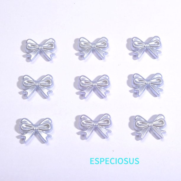 Espaciador de lazo de Color Beige, cuentas de perlas ABS para fabricación de pendientes, colgantes ABS, Accesorio para hacer joyas, 19MM