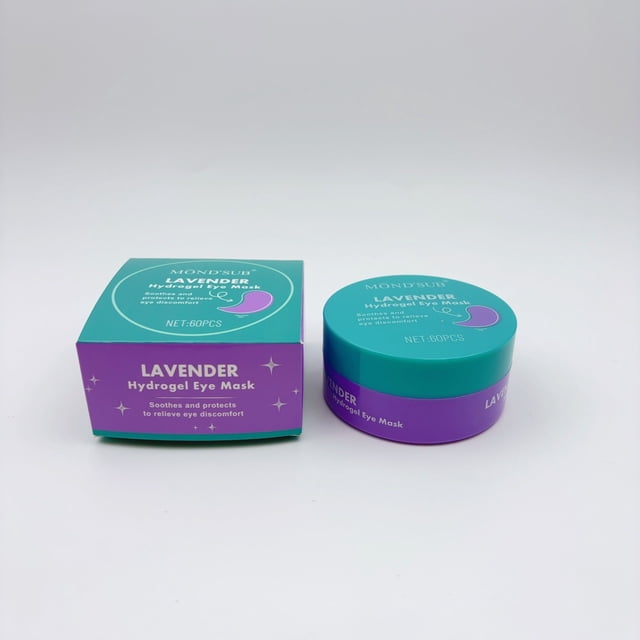 Mônd'Sub Mascarilla de hidrogel para ojos, de lavanda