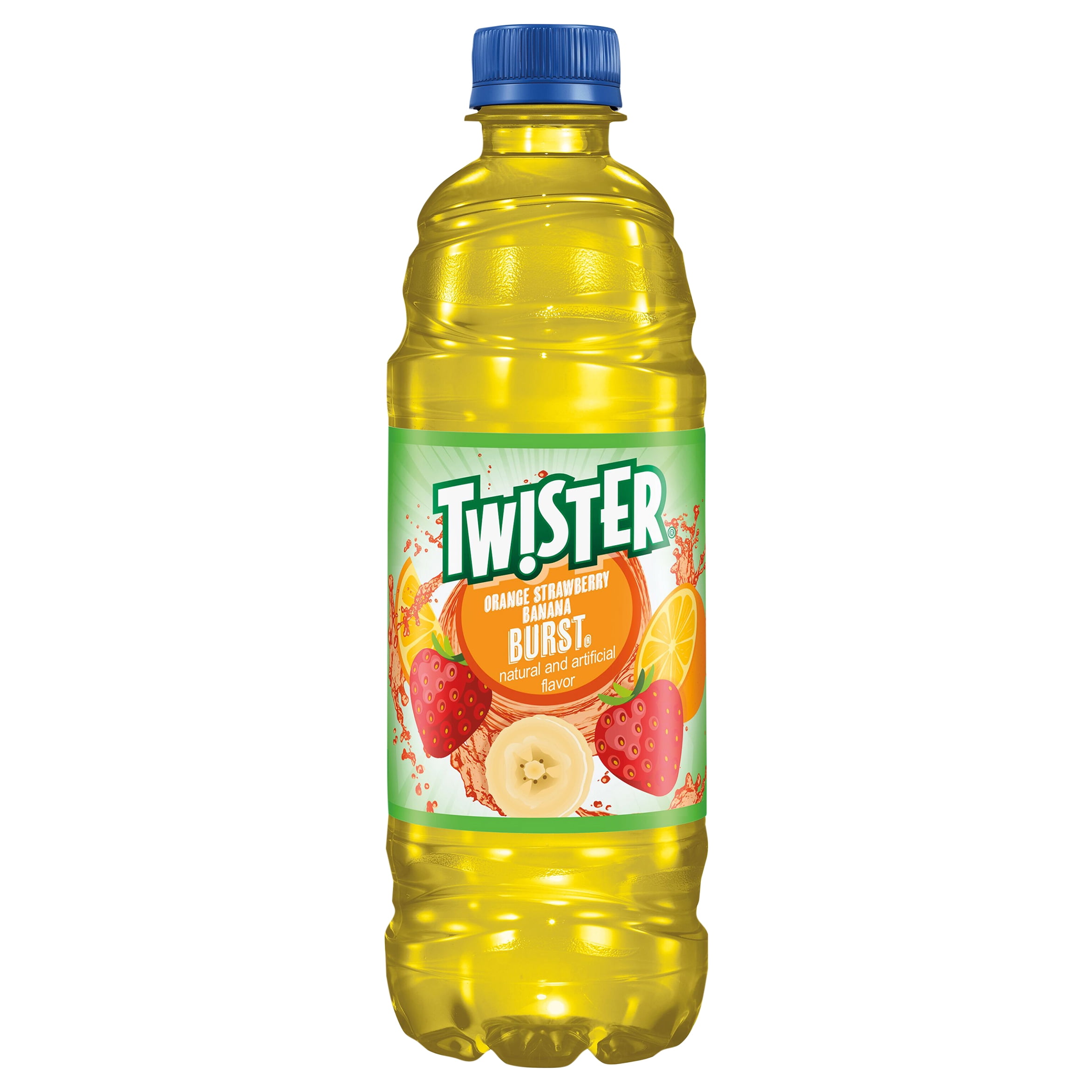 Tropicana Twister Orange Strawberry Banana Juice Drink, 16.9 oz Bottle