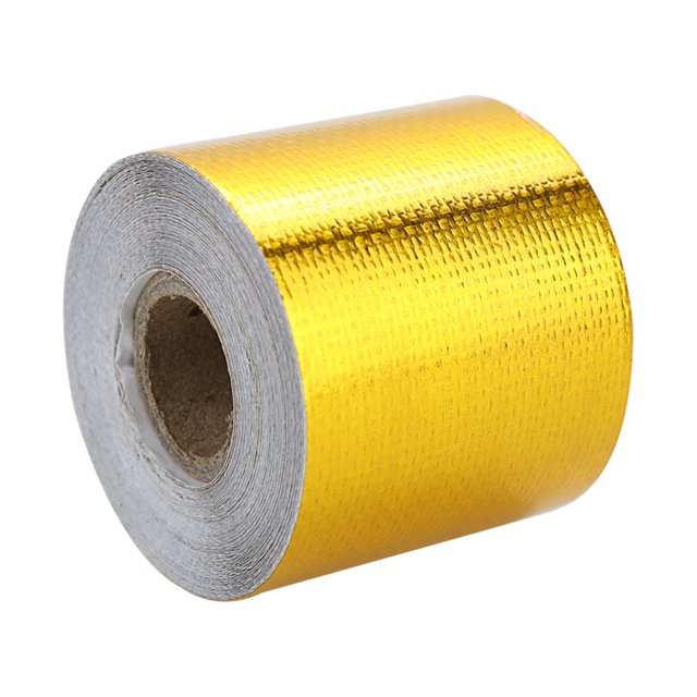 Yeacher Ceinture en Fibre de Verre Ignifuge pour Automobile Moto Refit Bande d'Isolation Thermique Rouleau Résistant à l'Usure