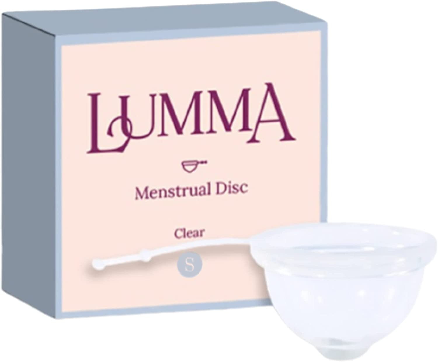 LUMMA Menstrual Disc Comfortable & Soft Reusable Medical Grade Silicone LeakProof