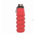 thumbnail image 2 of Foldable Water Bottles With Safety Food-grade Silicone Material For Camping Climbing Biking Outdoor Sports Red, 2 of 3