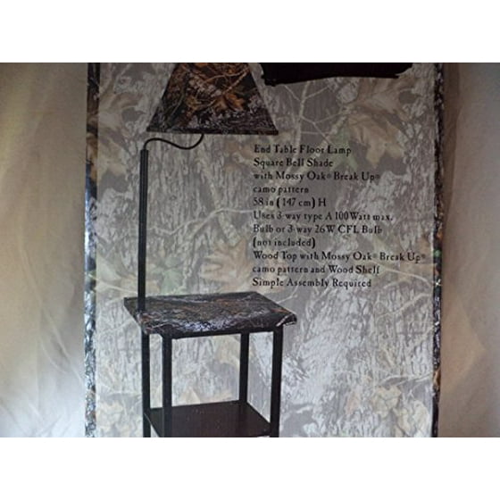 Mossy Oak End Table Floor Lamp Com