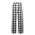 thumbnail image 6 of JGNGSHN Mens Straight Leg Pajama Pants Drawstring Elastic Waist Camo Sleep Pants Casual Loose Fit Pjs Bottoms with Pocket and Button Fly, 6 of 7