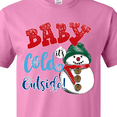 thumbnail image 4 of Inktastic Baby It's Cold Outside T-Shirt, 4 of 5
