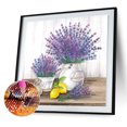 thumbnail image 2 of Kit de pintura de diamante 5D ramo de lavanda taladro redondo completo mosaico artesanal para manualidades DIY Hugtrwg Para estrenar, 2 of 9