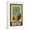 White Frame, variant on Art.com Seattle, Washington - Space Needle and Cat Window Art Print by Lantern Press, White Frame Wall Art, 17" x 23"