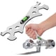 thumbnail image 1 of Llave Allen Curva Autonivelante para Ducha, Ligera y Portátil, de Acero Inoxidable Duradero, Multisos para Plomería, Reparación de Baños y Cocinas, Ajustable 8 a 30 Mm., 1 of 7
