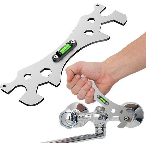 TopLLC Shower Key Tool Special Self Levelling Curved Allen Key Portable Bathroom Repair Key Angle Wrench 2ml