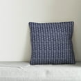 thumbnail image 2 of Creative Products Tally Horizontal Lines in Blue 16x16 Spun Poly Pillow, 2 of 2