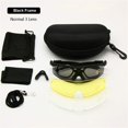 thumbnail image 4 of Gafas de sol polarizadas del ejército Gafas militares balísticas Hombres Marco 3/4 Lente Combat War Game Auto JFHHH pequeña, 4 of 5