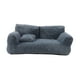 thumbnail image 1 of Cama para perros Cómoda cama tipo perrera Muebles para mascotas con funda lavable para perros y gatos gris oscuro, 1 of 8