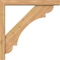 thumbnail image 3 of Ekena Millwork 5 1/2"W x 44"D x 44"H Olympic Block Smooth Bracket w/ Offset Brace, Western Red Cedar, 3 of 25