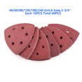 thumbnail image 7 of LotFancy Sanding Pad, 6 Holes, 60 Detail Sander Sandpaper, 40-240 Grit, 7 of 7