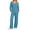C Sea Blue, variant on Outfit Sets for Women Two Piece Sets Winter Casual Long Sleeve Tops and Long Pants Lounge Sets Ribbed Knit Pajama Sets with Pockets
