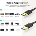 thumbnail image 2 of Cable Extension Usb 3.0 Ugreen Usb Macho a Macho 50cm Ugreen USCBUSBMAAMA, 2 of 5