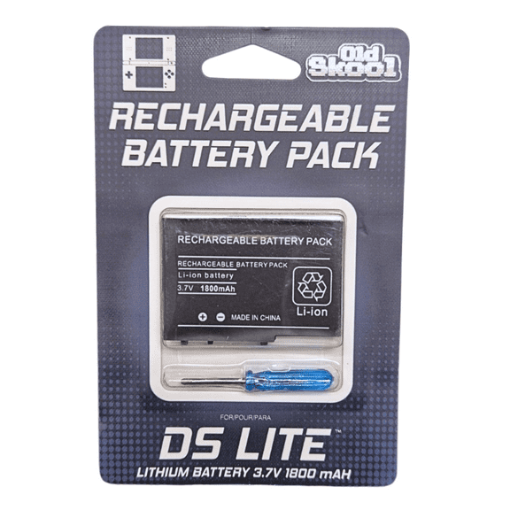 Nintendo DS Lite Battery Pack Replacement - Rechargable