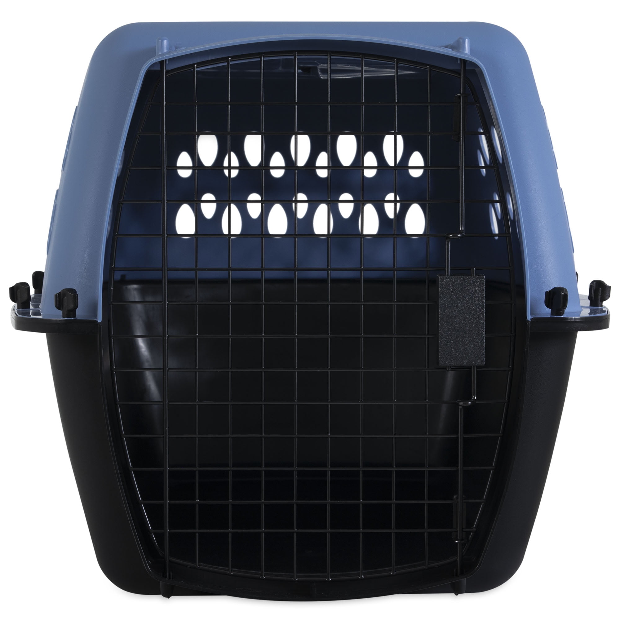 Petmate Pet Porter Fashion Travel Dog Kennel Portable Pet Carrier, Medium 26" for Dogs 20-25 lb, Blue
