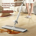 thumbnail image 1 of pstuiky Mopa plana giratoria grande sin mango para la absorción de agua doméstica, ideal para personas que no necesitan limpiar, herramienta de limpieza, 1 of 4