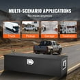 thumbnail image 6 of 39"x13"x10" Aluminum Truck Bed Tool Box, Storage Tool Box for Pickup, Truck Bed, RV, 6 of 11