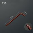 thumbnail image 1 of Bgsha T50 T30 T20 T25 T10 T15 Clé à Molette Torx Double Extrémité, 1 of 10