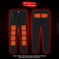 thumbnail image 4 of Clothing Electric Heating Underwear Set for Man 22 Area Ski Heating Body Suit, 4 of 7