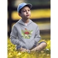 thumbnail image 2 of Frog Living In Nature Hoodie Juniors - Youth Hoodie, Sport Grey, Small, 2 of 4