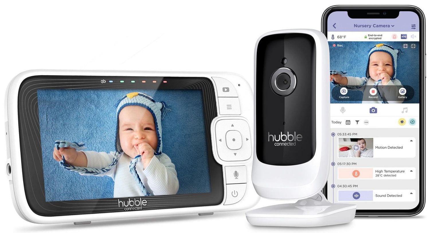 Hubble Nursery Pal Link Premium Moniteur pour Bébé