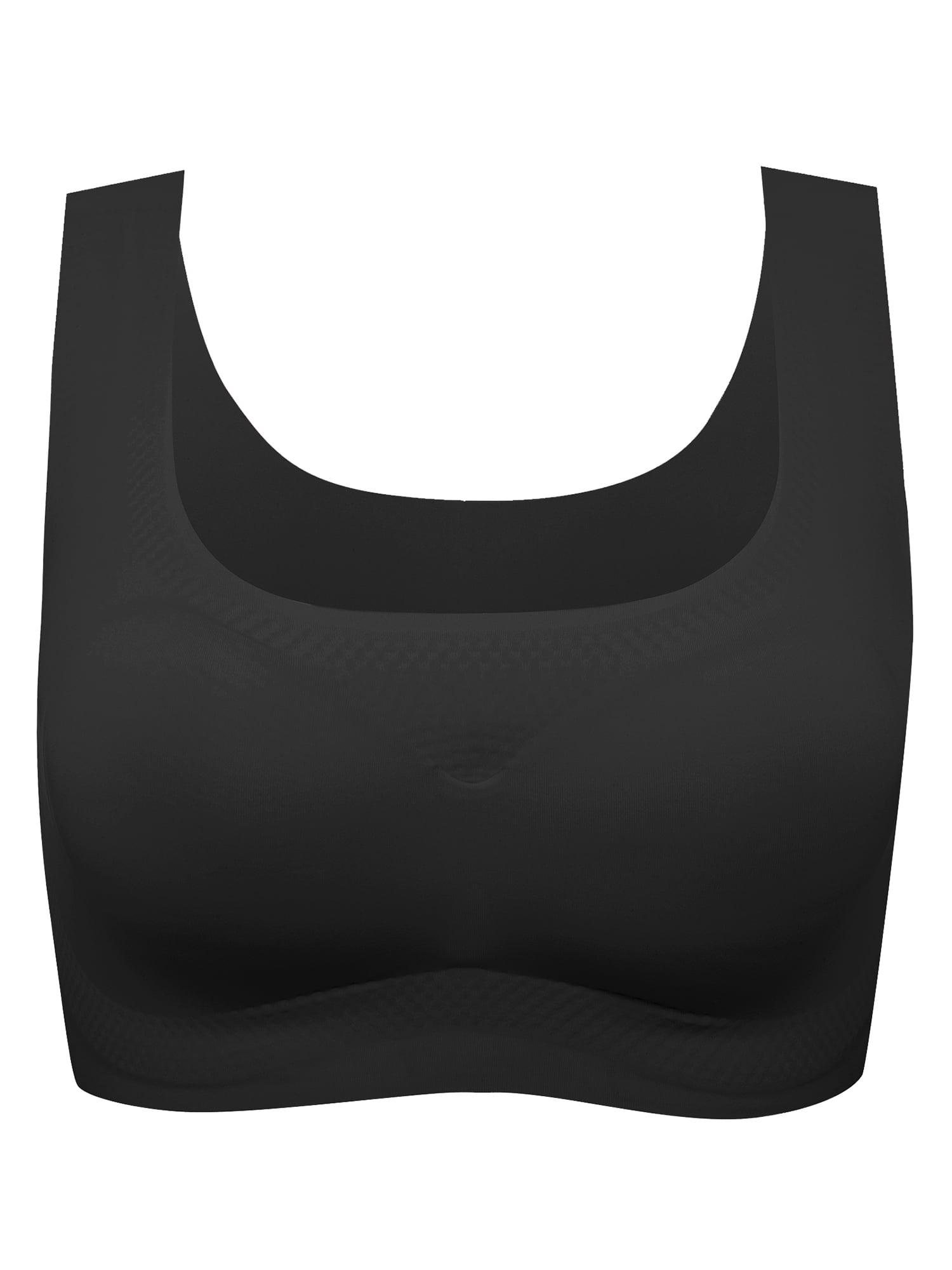 YouLoveIt Women's Comfort Wirefree Bra Seamless Push up Bra Wirefree