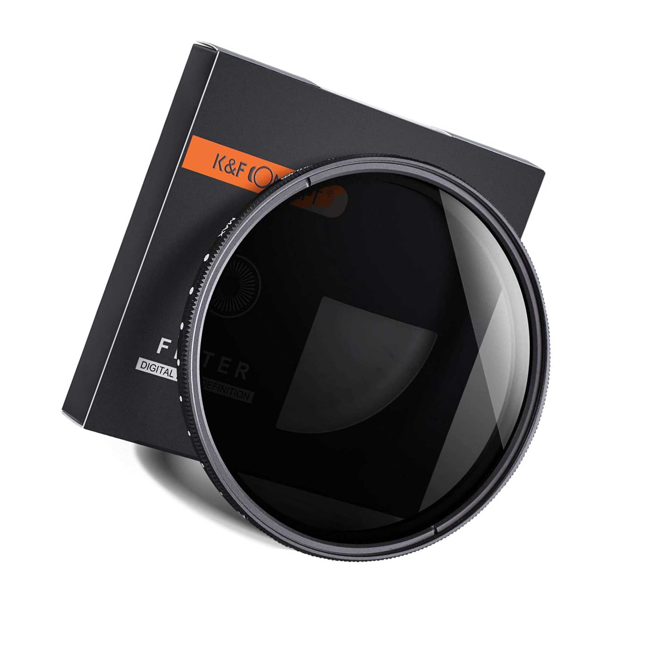 ND2 to ND400 Filter Durable CAOMING 55mm ND Fader Neutral Density Adjustable Variable Filter 