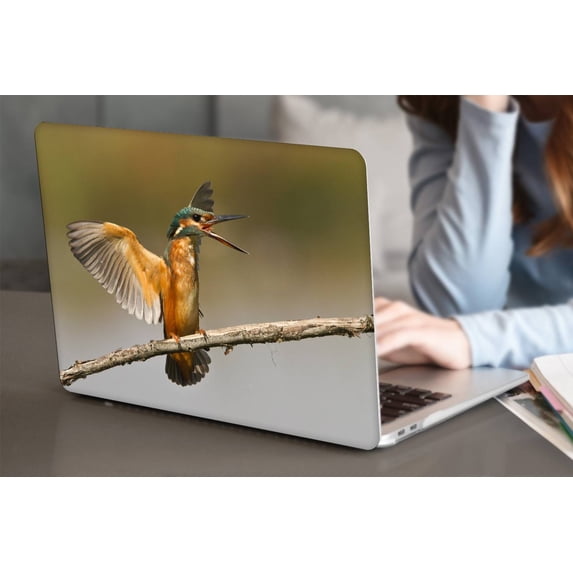 KSK KAISHEK Hard Shell Compatible with Newest MacBook Pro 13"( Touch ID, 2022-2016) Model M1 A2338 A2289 A2251 A2159 A1989 A1706 A1708 Feather Series 0333