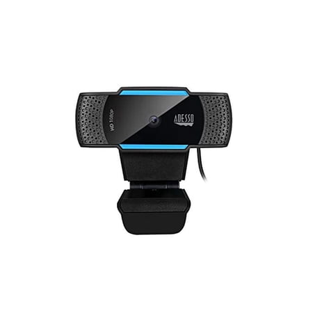 UPC: 0783750010740 | cybertrack h5 1080p hd auto focus webcam with built-in dual microphone  tripod mount and privacy shutter cover