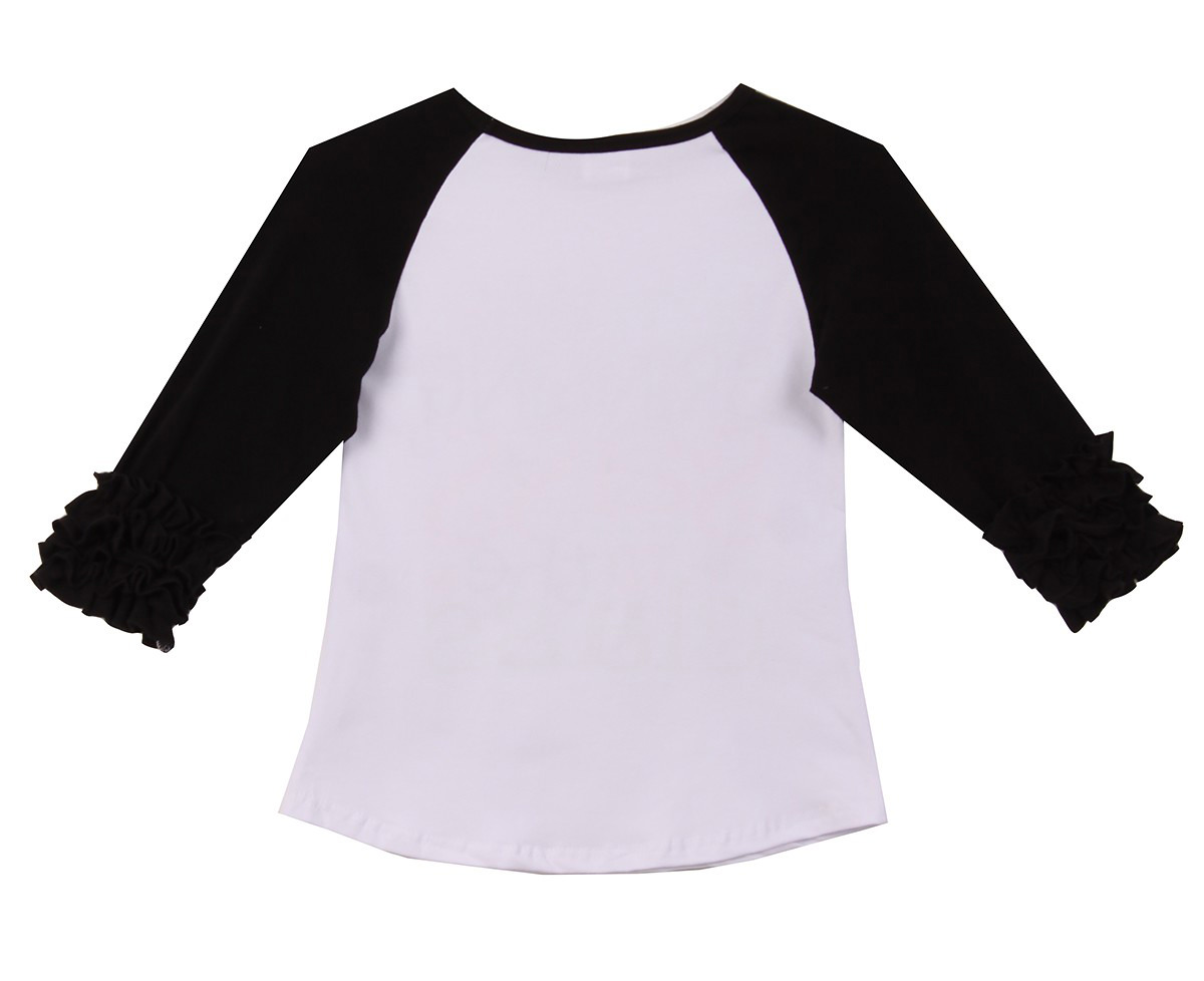 raglan ruffle shirt
