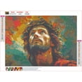thumbnail image 2 of HsdsBebe Diamond Art Jesus Round Full Drill for Adults, DIY Diamond Art Painting Kits,Gem painting for Kids, 2 of 5