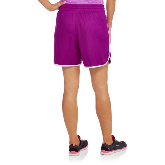 Athletic Works Women's Active Long Mesh Basketball Shorts