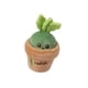 thumbnail image 3 of Llavero de juguete de peluche de zanahoria Perfecl Llavero Verduras Verde, 3 of 8