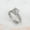 14K Rose Gold Vermeil, variant on Princess Cut 1.25CT Halo Bridal Ring Set in 925 Sterling Silver- 2 Pcs Half Eternity Matching Band