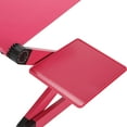 thumbnail image 3 of Portable Aluminum Laptop Desk Ergonomic Computer Desk Adjustable TV Bed Lapdesk Tray PC Table Stand Notebook Table Desk Stand, 3 of 7