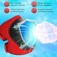 thumbnail image 2 of Kids Protective Gear Set Knee Pads for Kids 3-14 Years Toddler Knee and Elbow Pads with Wrist Guards 3 in 1 for Skating Cycling Bike Rollerblading Scooter, 2 of 12